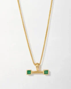 Edge of Ember Style | Balance T-Bar Iolite Necklace