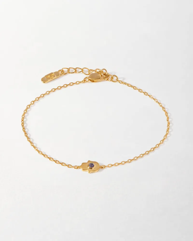Edge of Ember Style | Balance T-Bar Iolite Necklace