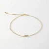 Edge of Ember Chain | Style | Ball Chain Bracelet - Gold