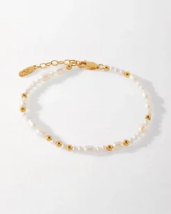 Edge of Ember Chain | Style | Ball Chain Bracelet - Gold