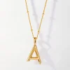 Edge of Ember Chain | Style | Ball Chain Necklace - Gold