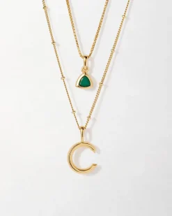 Edge of Ember Birthstones And Zodiac | Style | Birthstone Necklace - Gold
