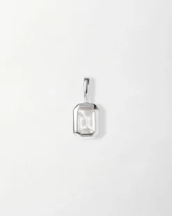 Edge of Ember Birthstones And Zodiac | Birthstone Pendant - Silver