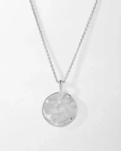 Edge of Ember Birthstones And Zodiac | Birthstone Pendant - Silver