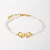 Edge of Ember Drop | Style | Bow Pearl Earrings