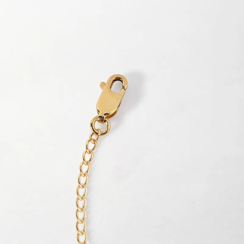 Edge of Ember Chain | Style | Box Chain Necklace - Gold