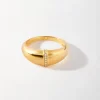 Edge of Ember Studs | Style | Charlotte Collins Dome Pavé Stud Earrings