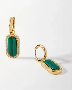 Edge of Ember Studs | Style | Charlotte Collins Large Dome Pave Stud Earrings