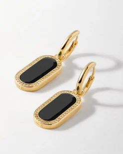 Edge of Ember Studs | Style | Charlotte Collins Large Dome Pave Stud Earrings