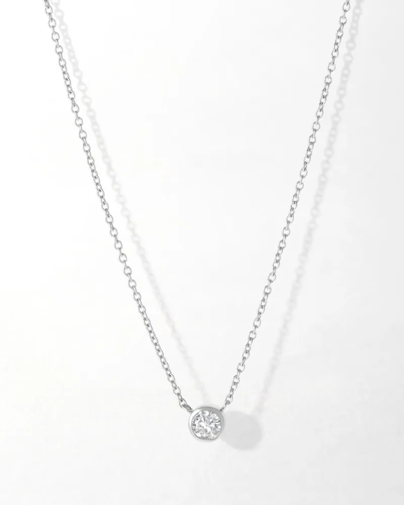 Edge of Ember Huggies | Hoops | Classic Huggie Earrings - White Gold