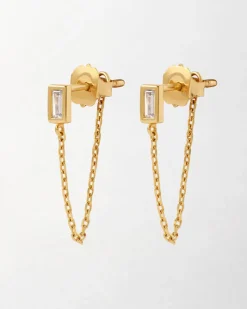 Edge of Ember Studs | Style | Cluster Diamond Stud Earrings - Yellow Gold