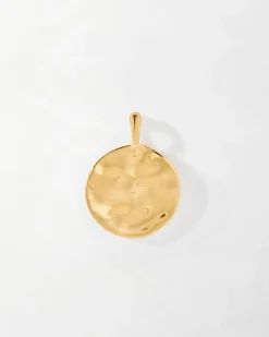 Edge of Ember Engravable | Engravable | Coin Necklace - Gold