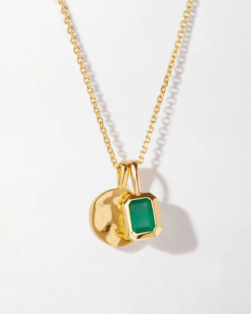Edge of Ember Style | Toi Et Moi | Deco Birthstone Globe Necklace