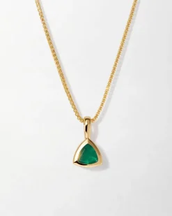 Edge of Ember Style | May Birthstone Jewellery | Deco Green Onyx May Birthstone Bracelet