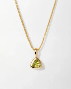 Edge of Ember Birthstones And Zodiac | Style | Deco Peridot August Birthstone Necklace