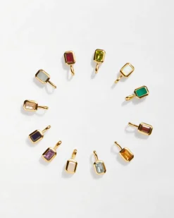 Edge of Ember Birthstones And Zodiac | Style | Deco Ruby July Birthstone Necklace