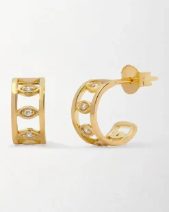 Edge of Ember Studs | Style | Diamond Marquise Stud Earrings