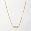 Edge of Ember Solid Gold & Diamonds | Style | Diamond Trio Necklace