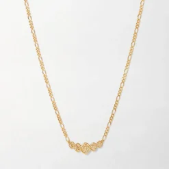 Edge of Ember Solid Gold & Diamonds | Style | Diamond Trio Necklace