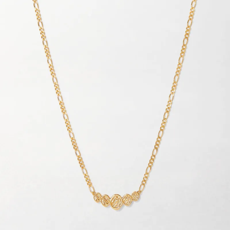 Edge of Ember Solid Gold & Diamonds | Style | Diamond Trio Necklace