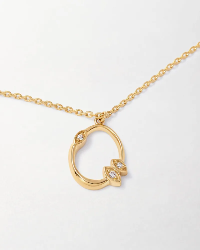 Edge of Ember Solid Gold & Diamonds | Style | Droplet Diamond Necklace