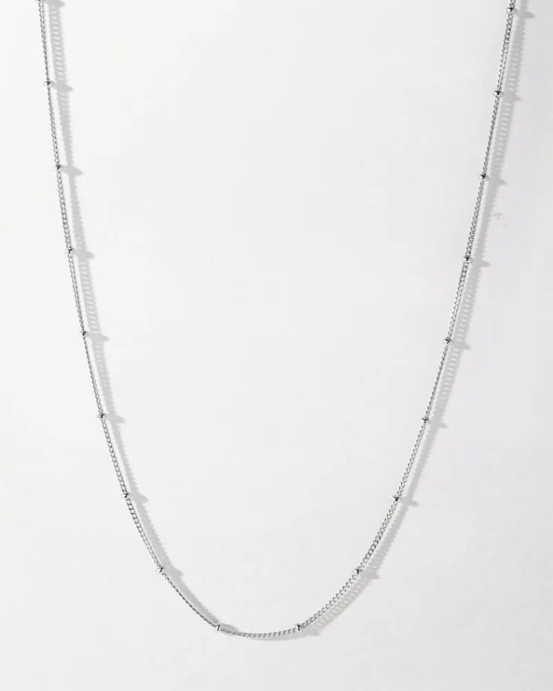 Edge of Ember Birthstones And Zodiac | Style | Garnet January Birthstone Necklace - Silver