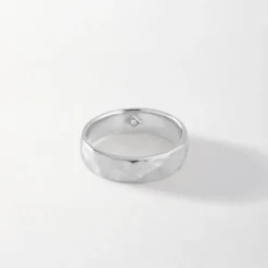 Edge of Ember Huggies | Hoops | Halo Huggies - Silver