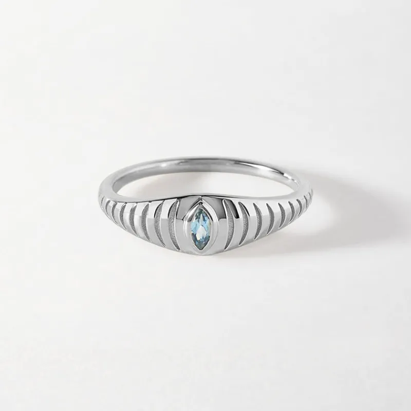 Edge of Ember All Rings | Halo Ring - Silver