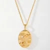 Edge of Ember Engravable | Hand in Hand Opal Pendant