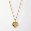 Edge of Ember Engravable | Style | Heart Pendant