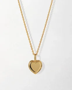 Edge of Ember Engravable | Style | Heart Pendant