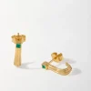 Edge of Ember All Rings | Horse Shoe Green Onyx Ring