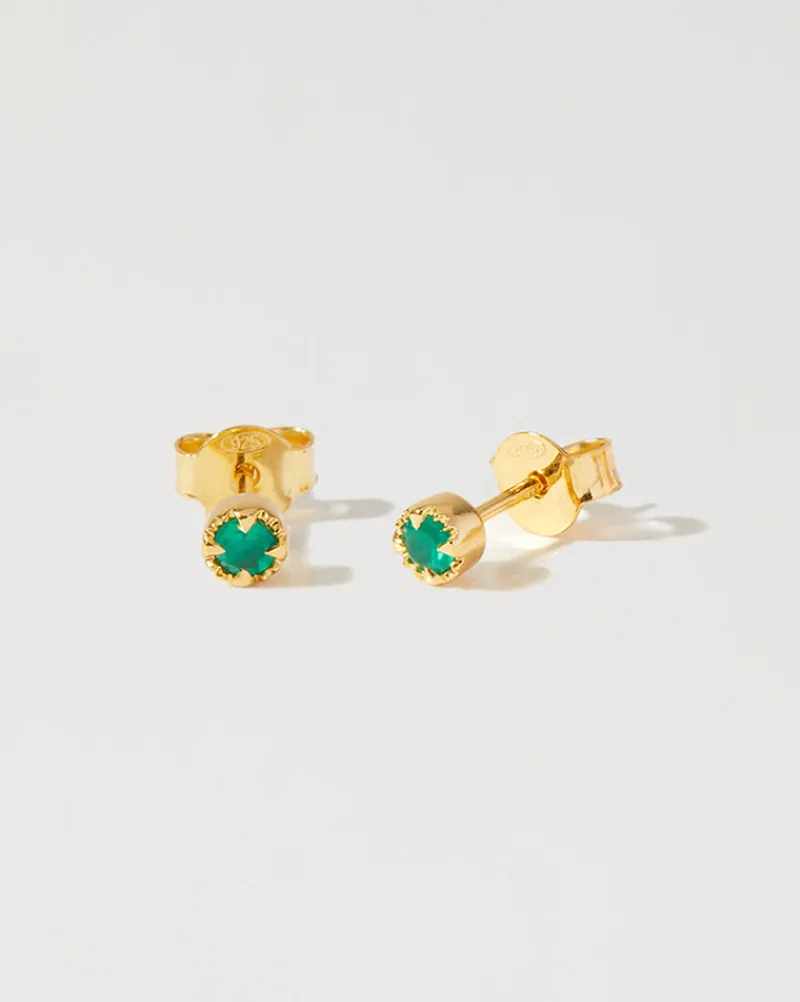Edge of Ember All Rings | Horse Shoe Green Onyx Ring