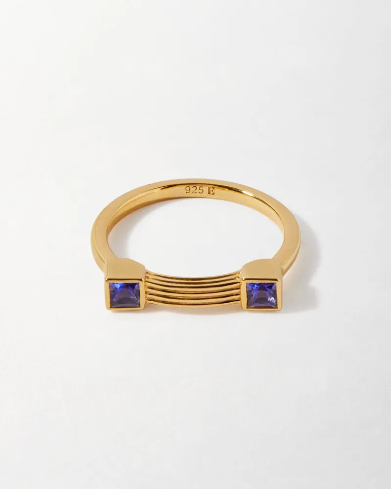 Edge of Ember All Rings | Horse Shoe Green Onyx Ring