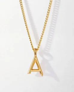 Edge of Ember Initial | Style | Initial Globe Necklace