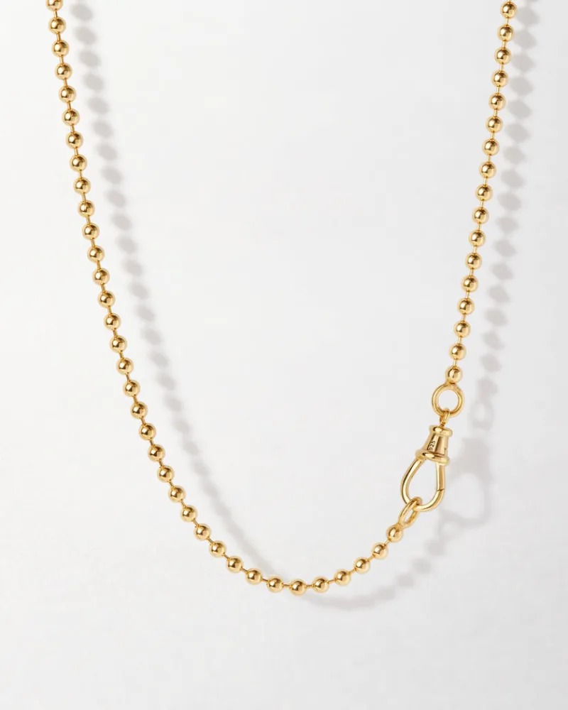 Edge of Ember Initial | Style | Initial Globe Necklace