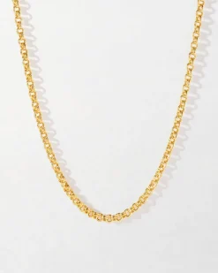 Edge of Ember Initial | Style | Initial Necklace - Gold