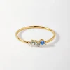 Edge of Ember All Rings | May Birthstone Jewellery | Intuition Emerald Ray Ring