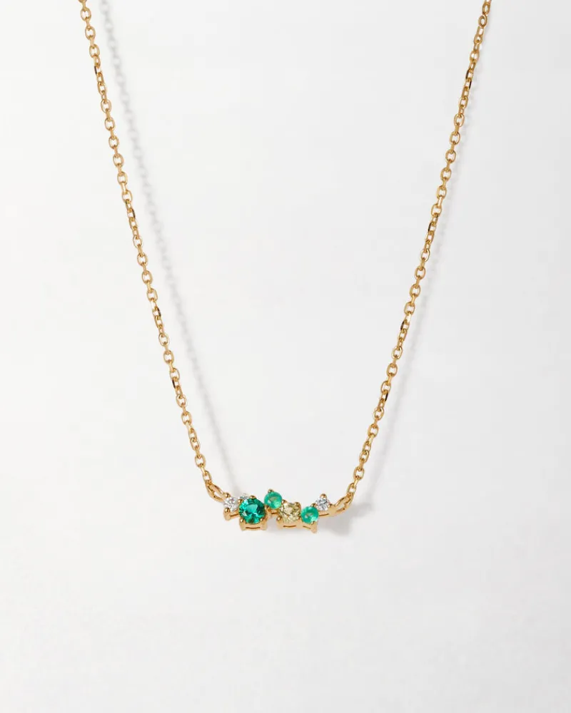 Edge of Ember Solid Gold & Diamonds | Style | Intuition Sapphire Ray Necklace