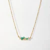 Edge of Ember Solid Gold & Diamonds | Style | Large Solitaire Diamond Necklace