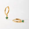 Edge of Ember Hoops | Style | Luxe Emerald Earrings Set