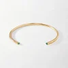 Edge of Ember Style | Malachite and Pearl Cuff