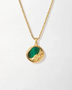 Edge of Ember Style | Malachite and Pearl Cuff