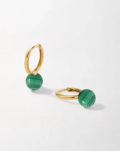 Edge of Ember Solid Gold & Diamonds | Style | Malachite Diamond Necklace