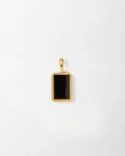 Edge of Ember Engravable | Malachite Gemstone Pendant