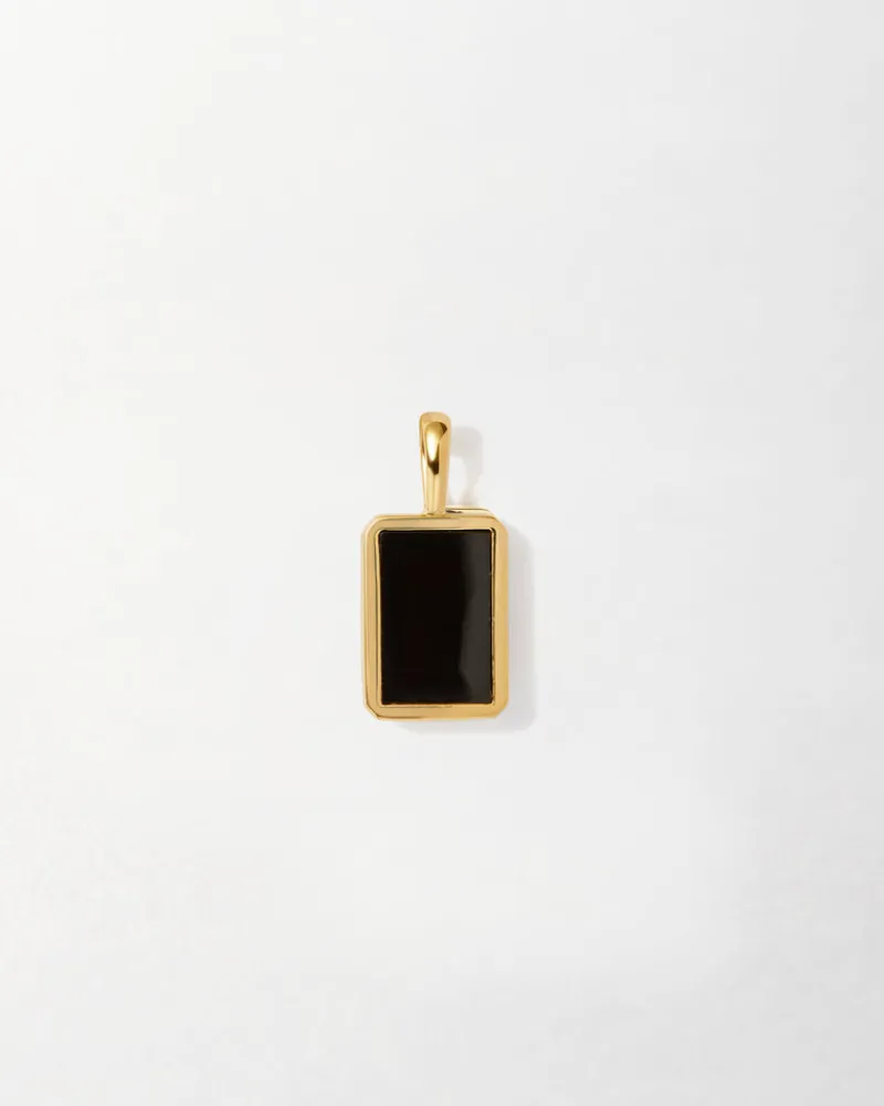 Edge of Ember Engravable | Malachite Gemstone Pendant