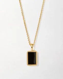 Edge of Ember Engravable | Malachite Gemstone Pendant