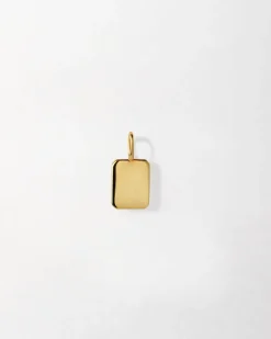 Edge of Ember Engravable | Malachite Gemstone Pendant