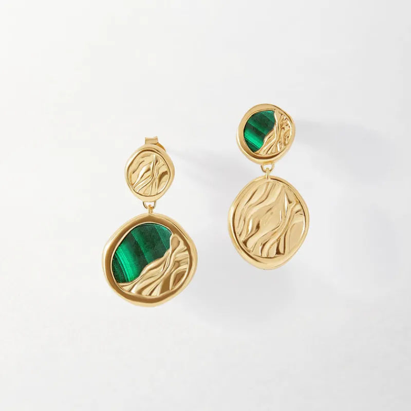 Edge of Ember All Rings | Statement | Malachite Statement Ring