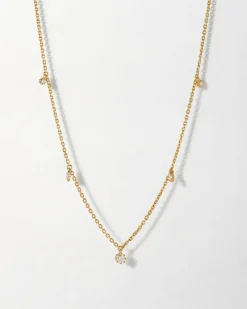 Edge of Ember Style | Marquise Solitaire Tennis Diamond Bracelet